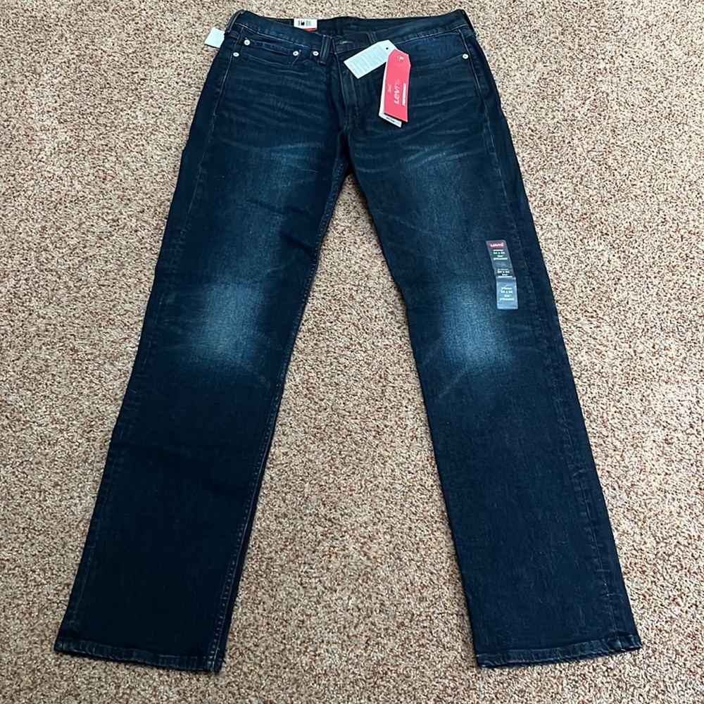 NWT Levi’s Dark Blue jeans, Size 34/34 - Picture 2 of 7